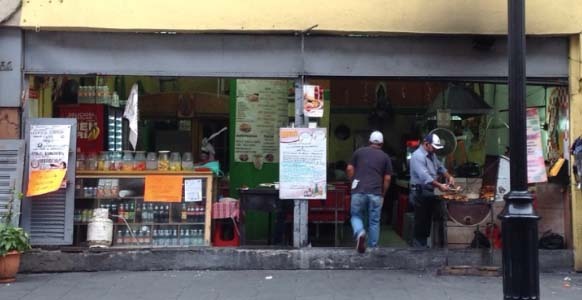 Lalitos cocina economica at Centro Historico Mexico City. Affordable restaurants in Mexico.