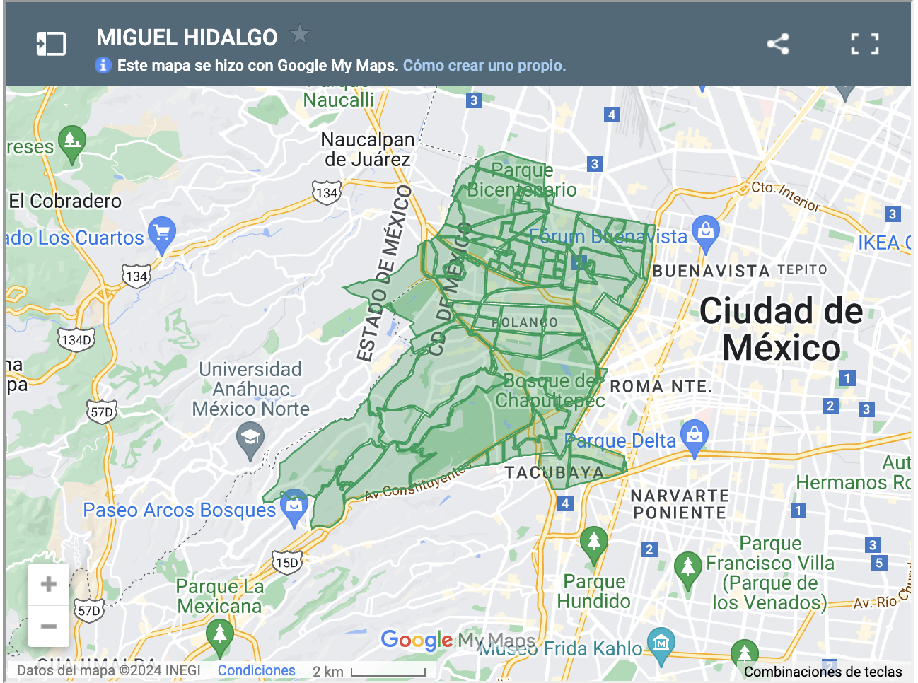 Alcaldía Miguel Hidalgo (Miguel Hidalgo neighborhood)